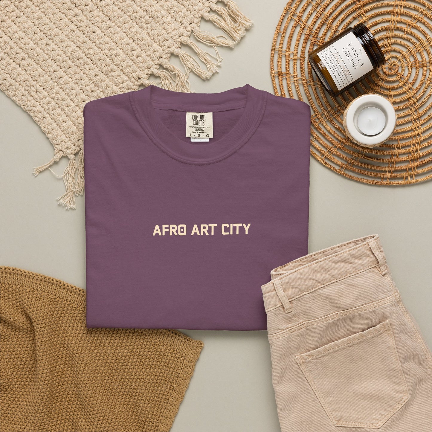 Afro Art City | Daily Letters T-Shirt