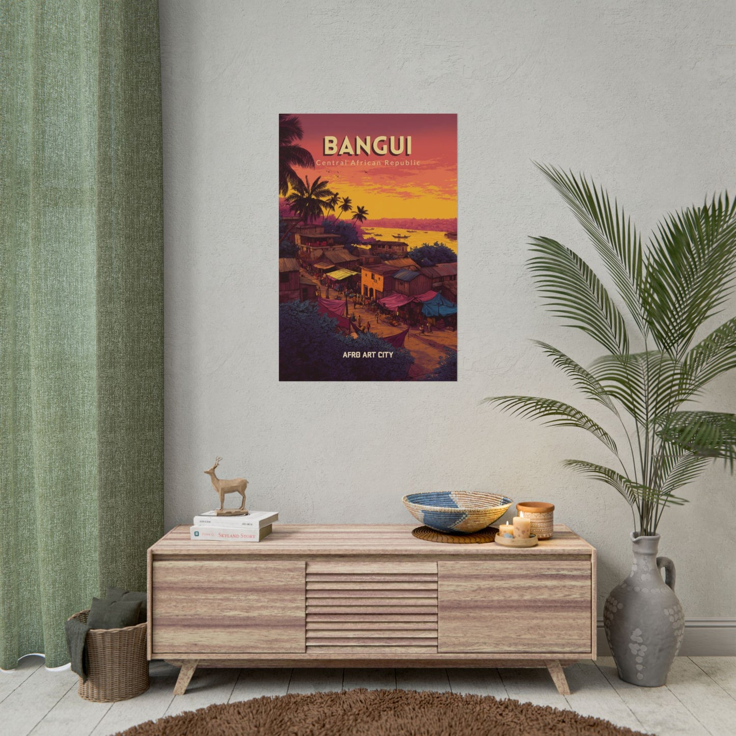 Central African Republic - Bangui ｜ Poster