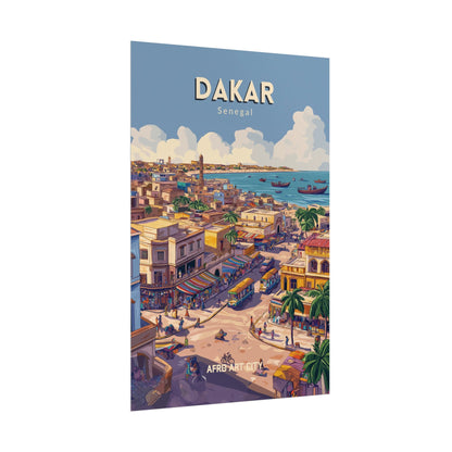 🇸🇳 Senegal - Dakar｜Poster