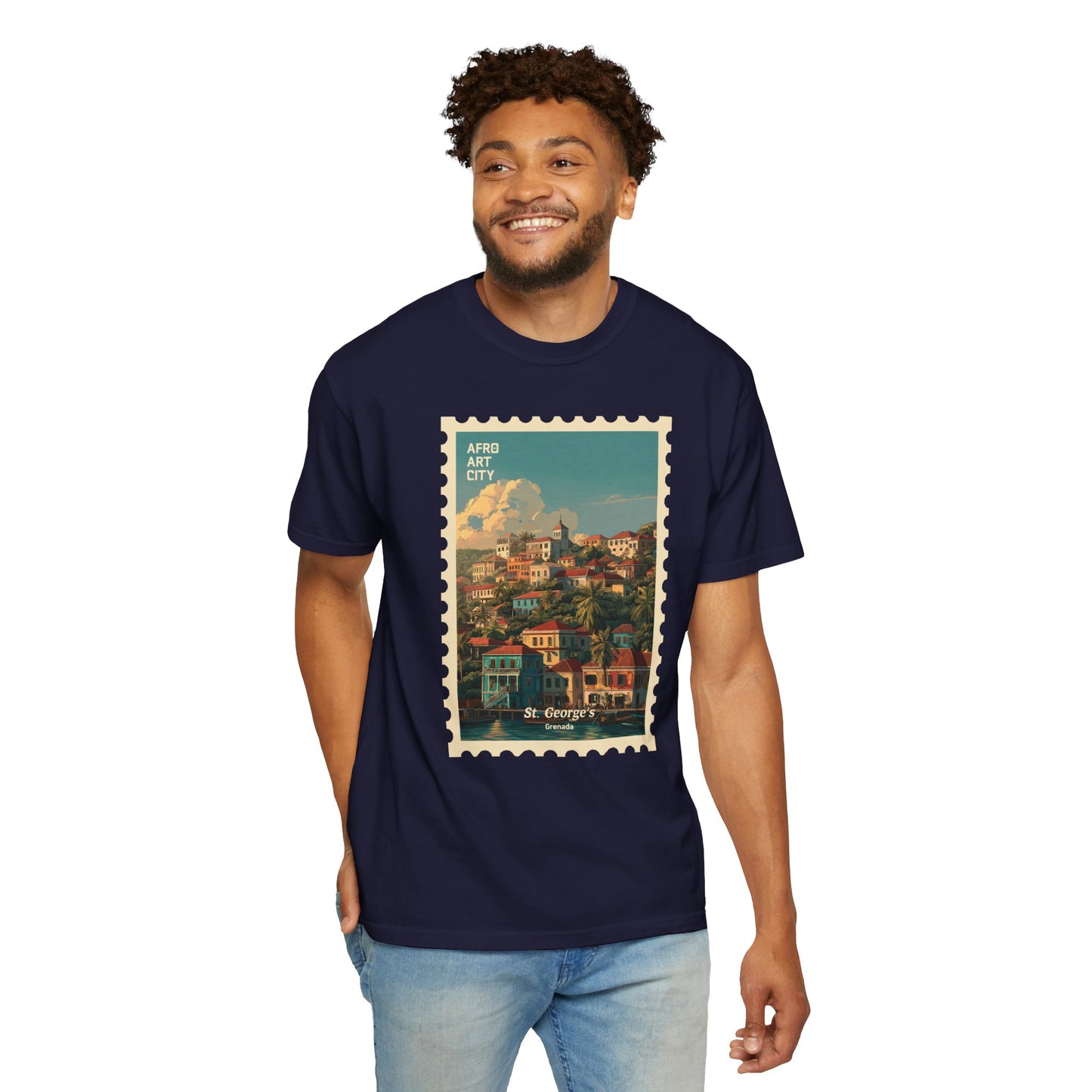 Grenada - St George's | Postcards Travel T-Shirt
