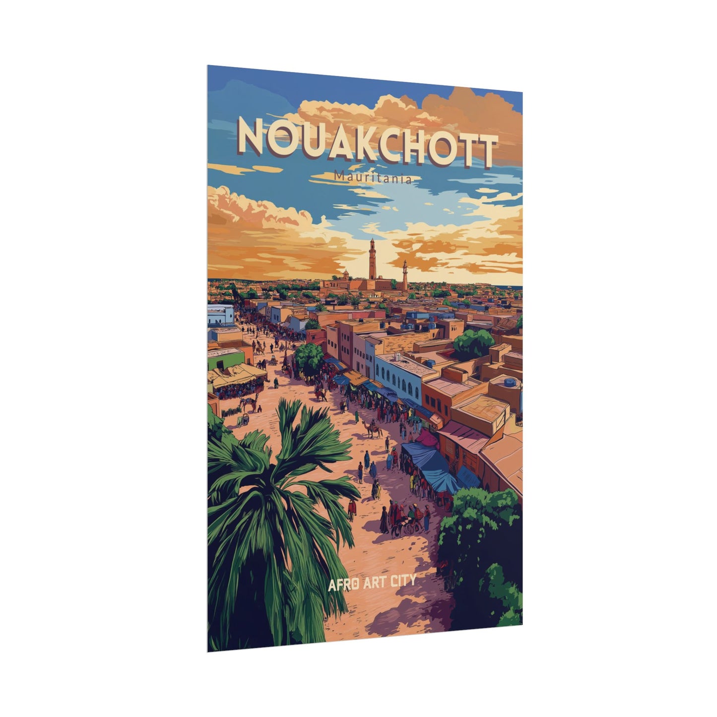 Mauritania - Nouakchott ｜ Poster