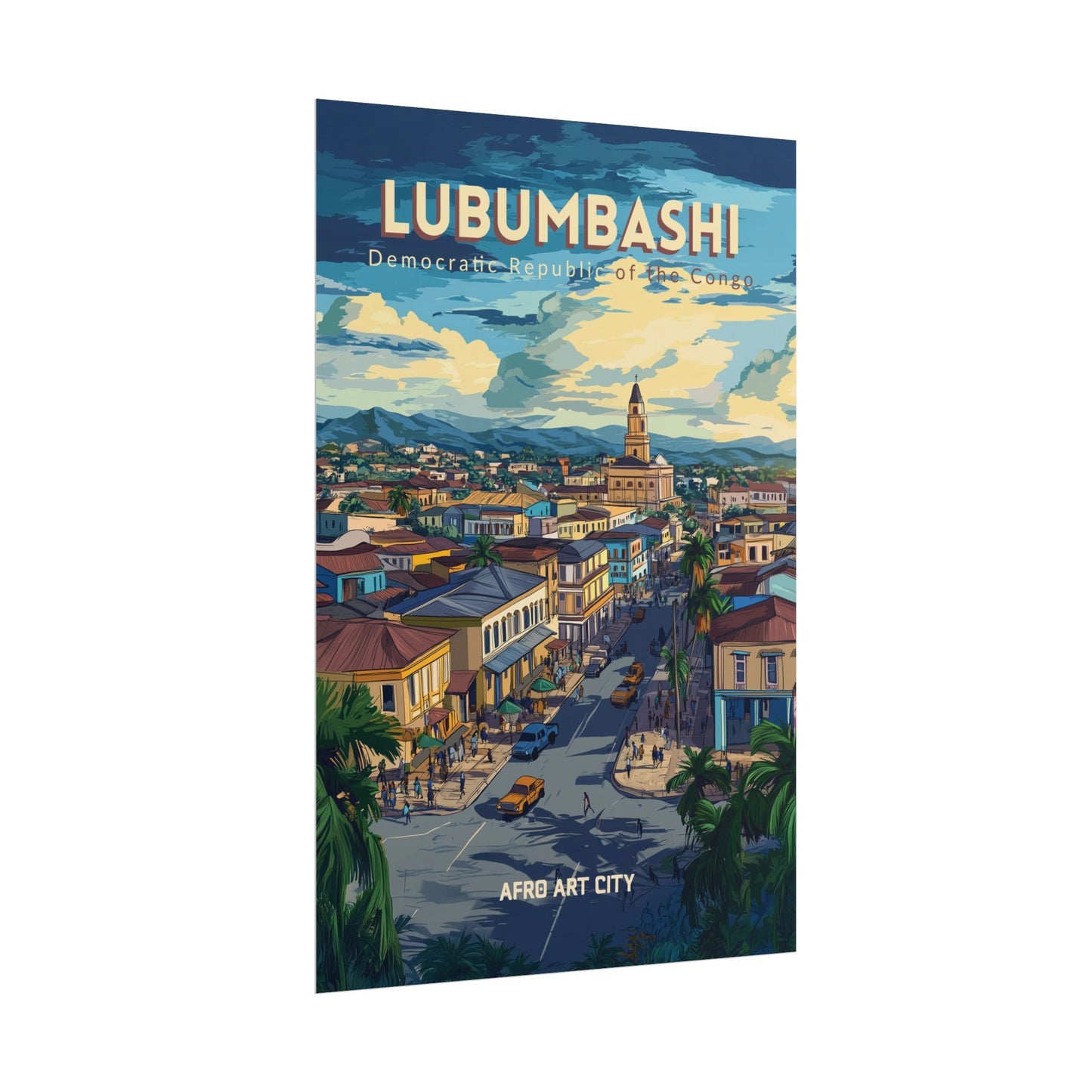 Congo - Lubumbashi ｜ Poster
