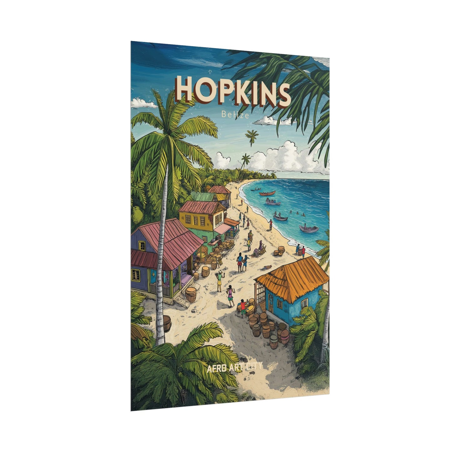 Belize - Hopkins｜Poster