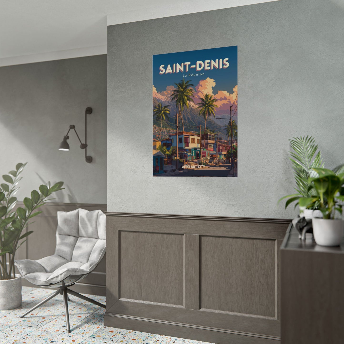 La Réunion - Saint-Denis｜Poster