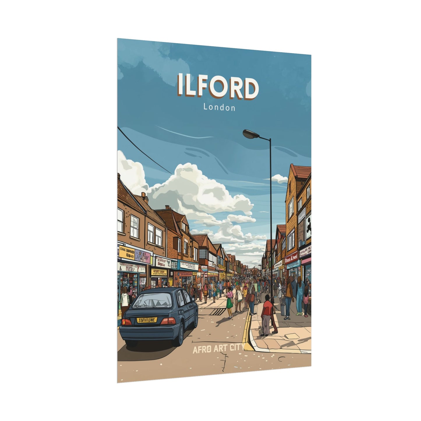 🇬🇧 United Kingdom - Ilford ｜ Poster