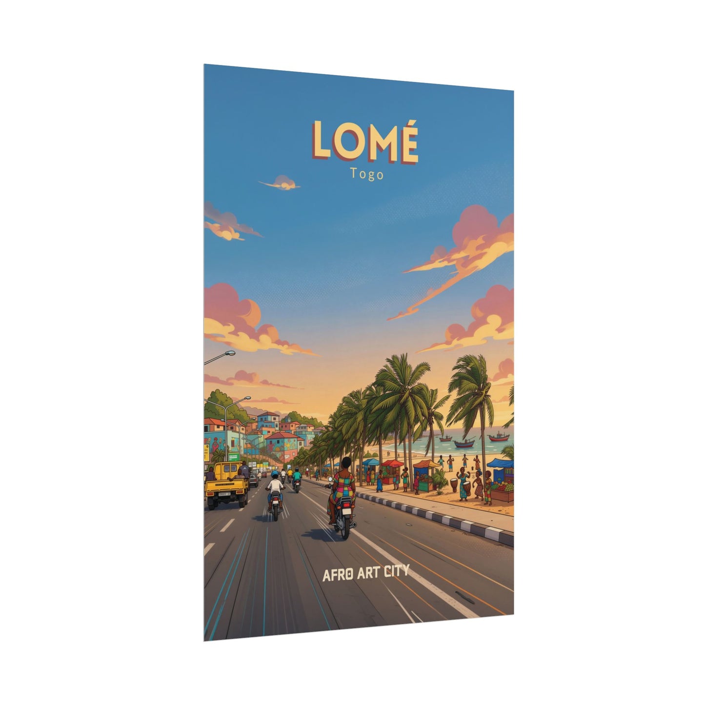 Togo - Lomé ｜ Poster
