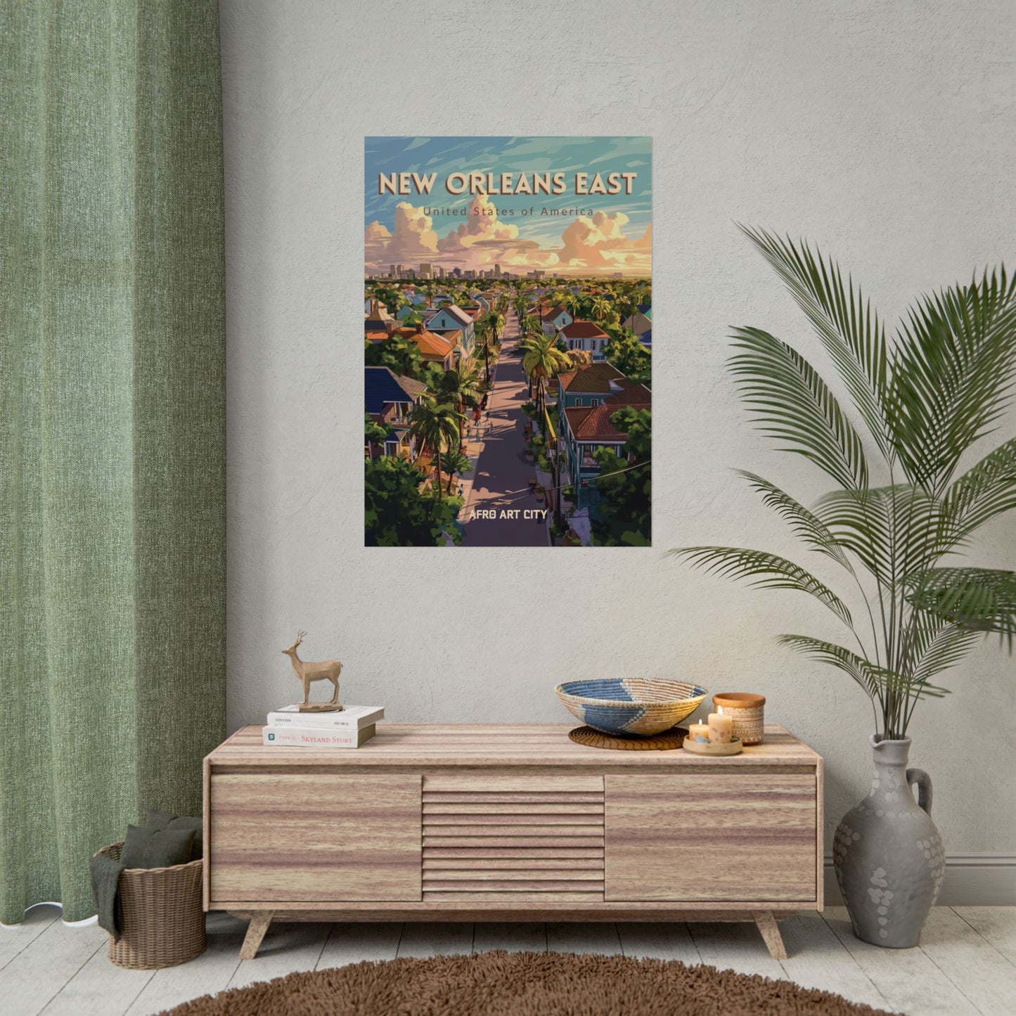 🇺🇸 United States - New Orleans East, LA ｜ Poster