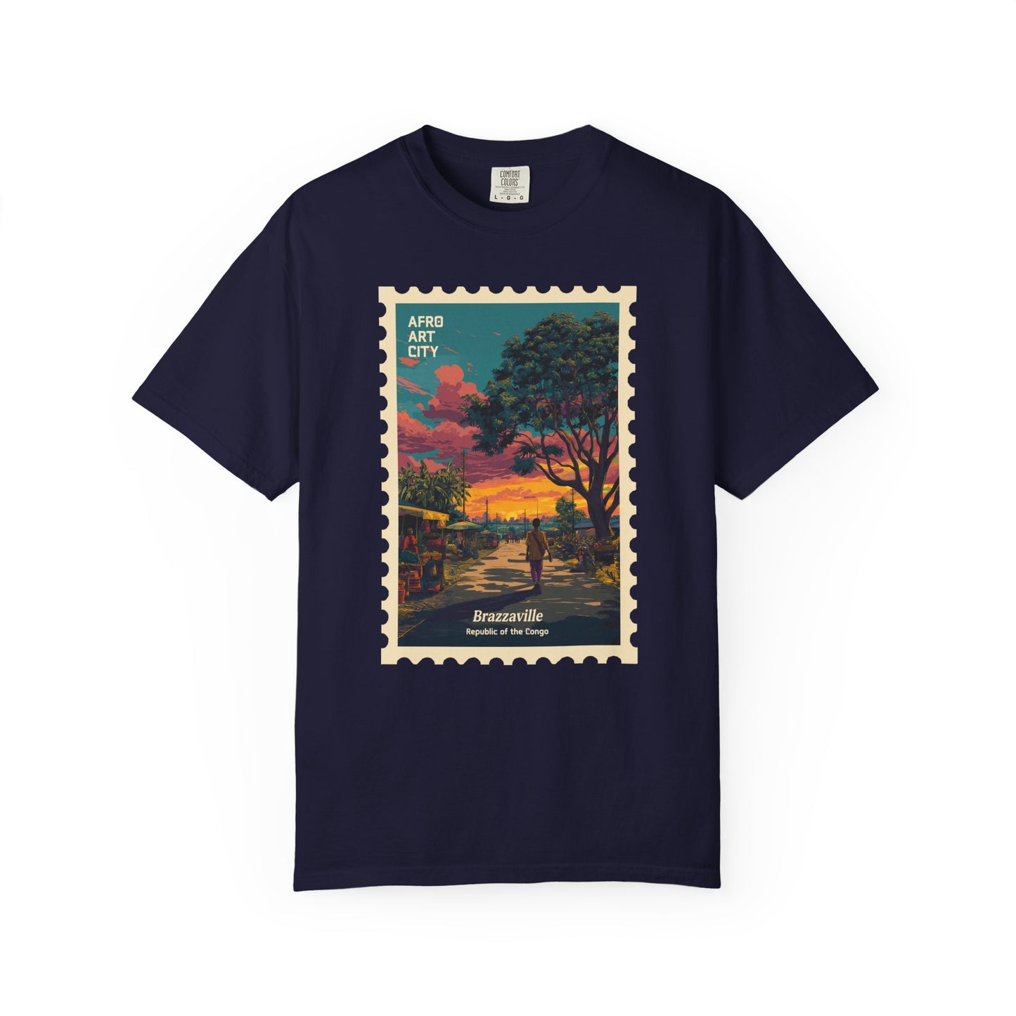 Congo - Brazzaville | Postcards Travel T-Shirt