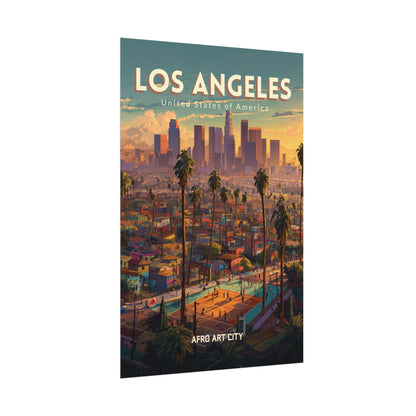 🇺🇸 United States of America - Los Angeles, CA ｜ Poster