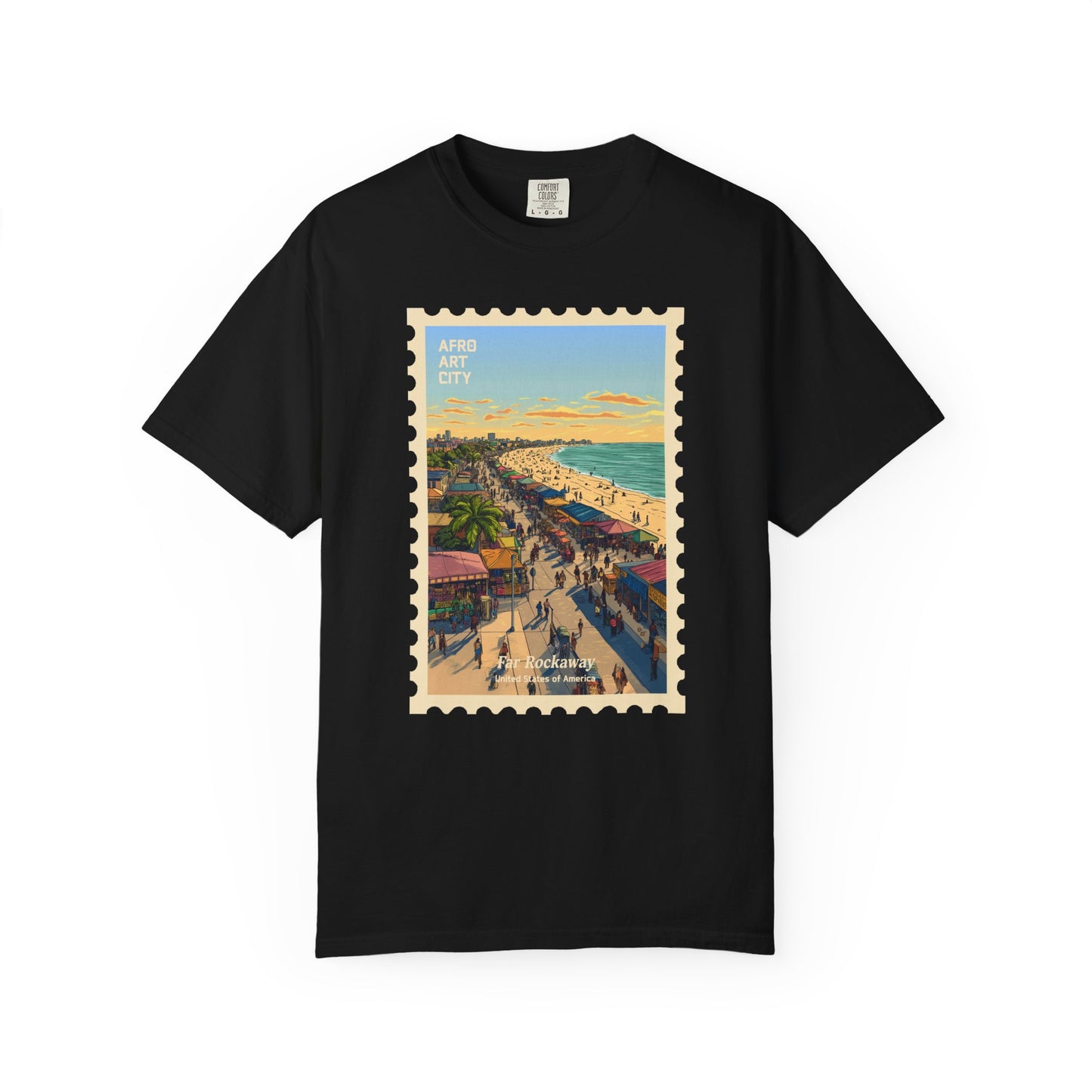 United States - New York, Far Rockaway | Postcards Travel T-Shirt