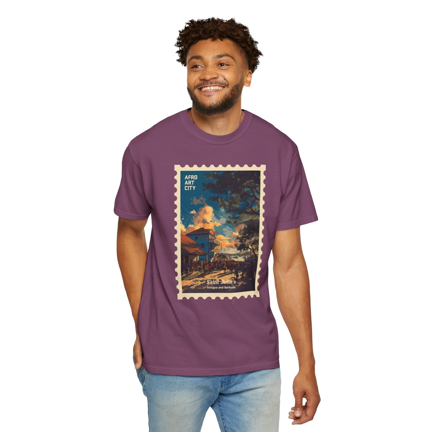 Antigua and Barbuda - Saint John's | Postcards Travel T-Shirt