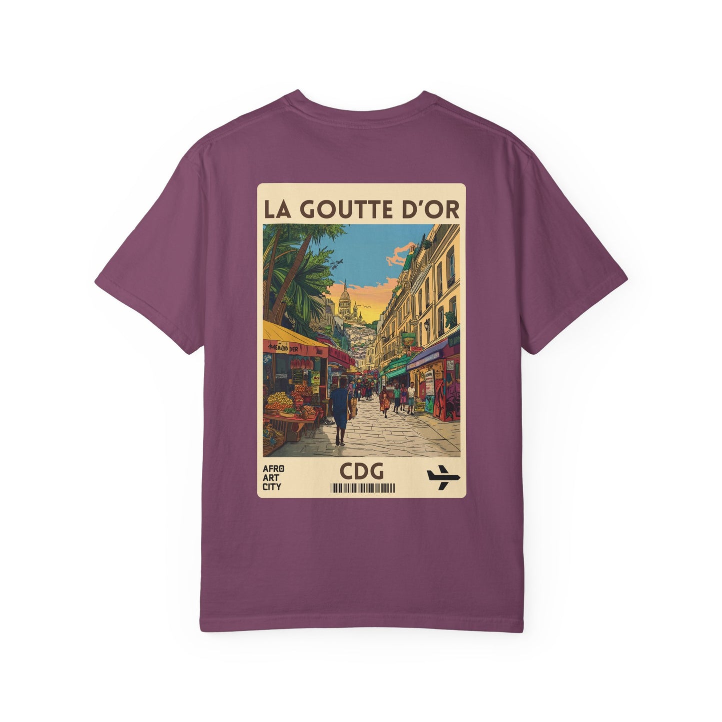 France - Paris, La Goutte d'Or | Heritage Travel T-Shirt