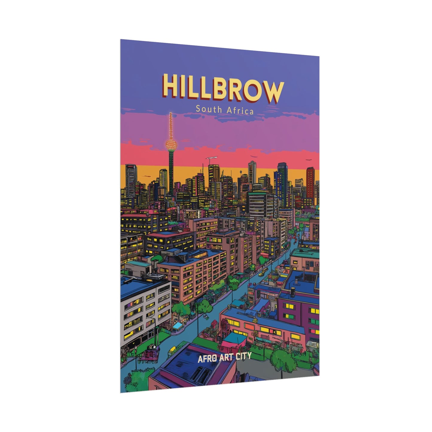 South Africa - Hillbrow ｜ Poster