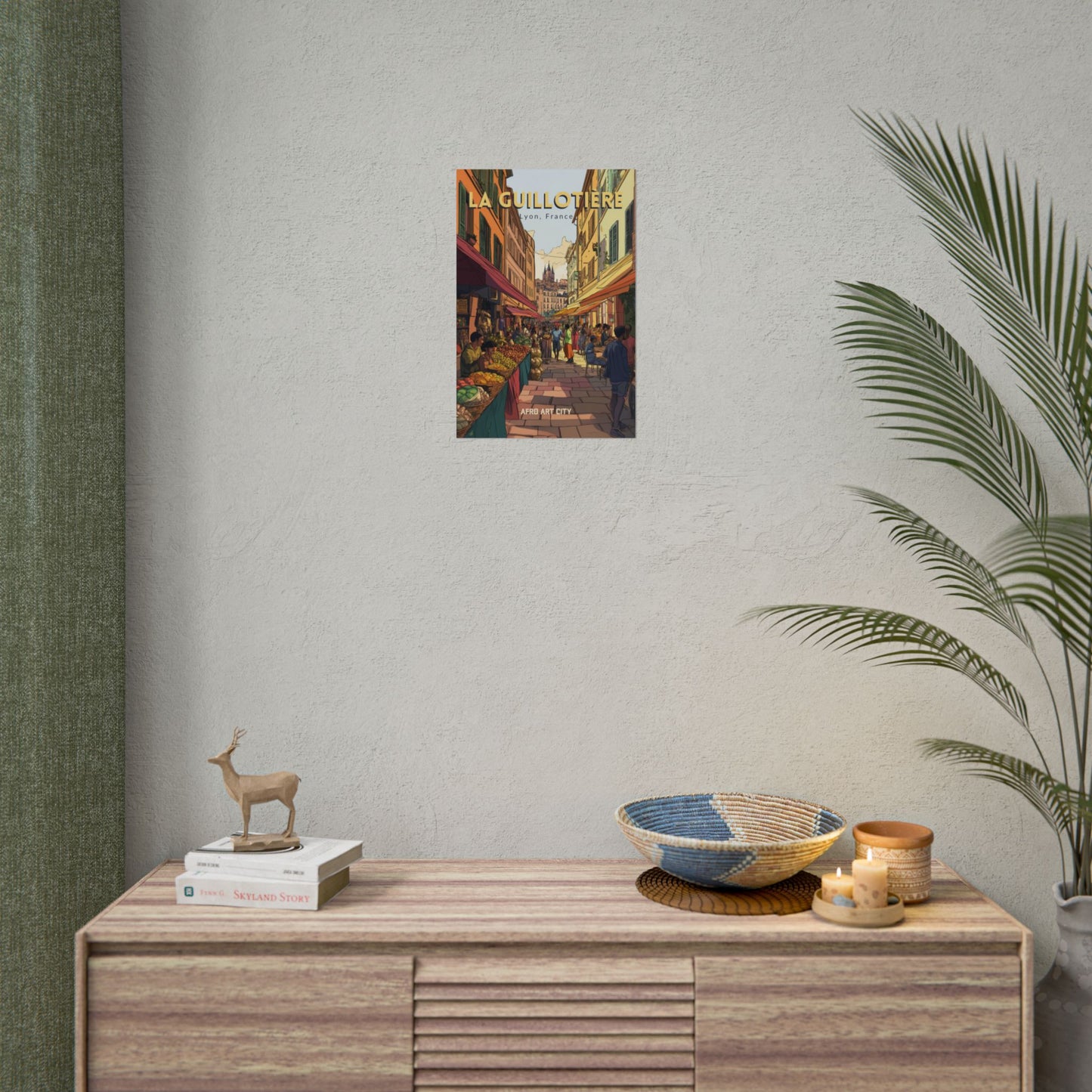 🇫🇷 France - La Guillotière, Lyon ｜ Poster