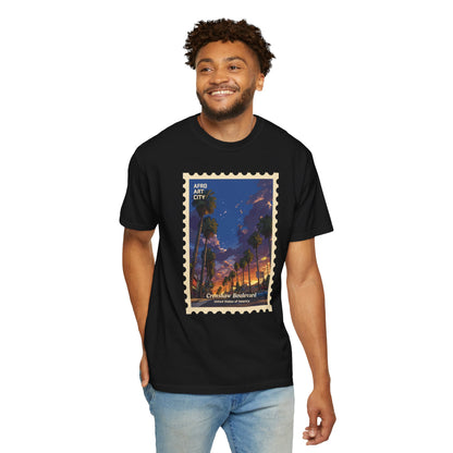United States - California, Crenshaw Boulevard | Postcards Travel T-Shirt