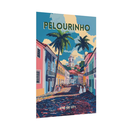 🇧🇷 Brazil - Pelourinho, Salvador, Bahia ｜ Poster