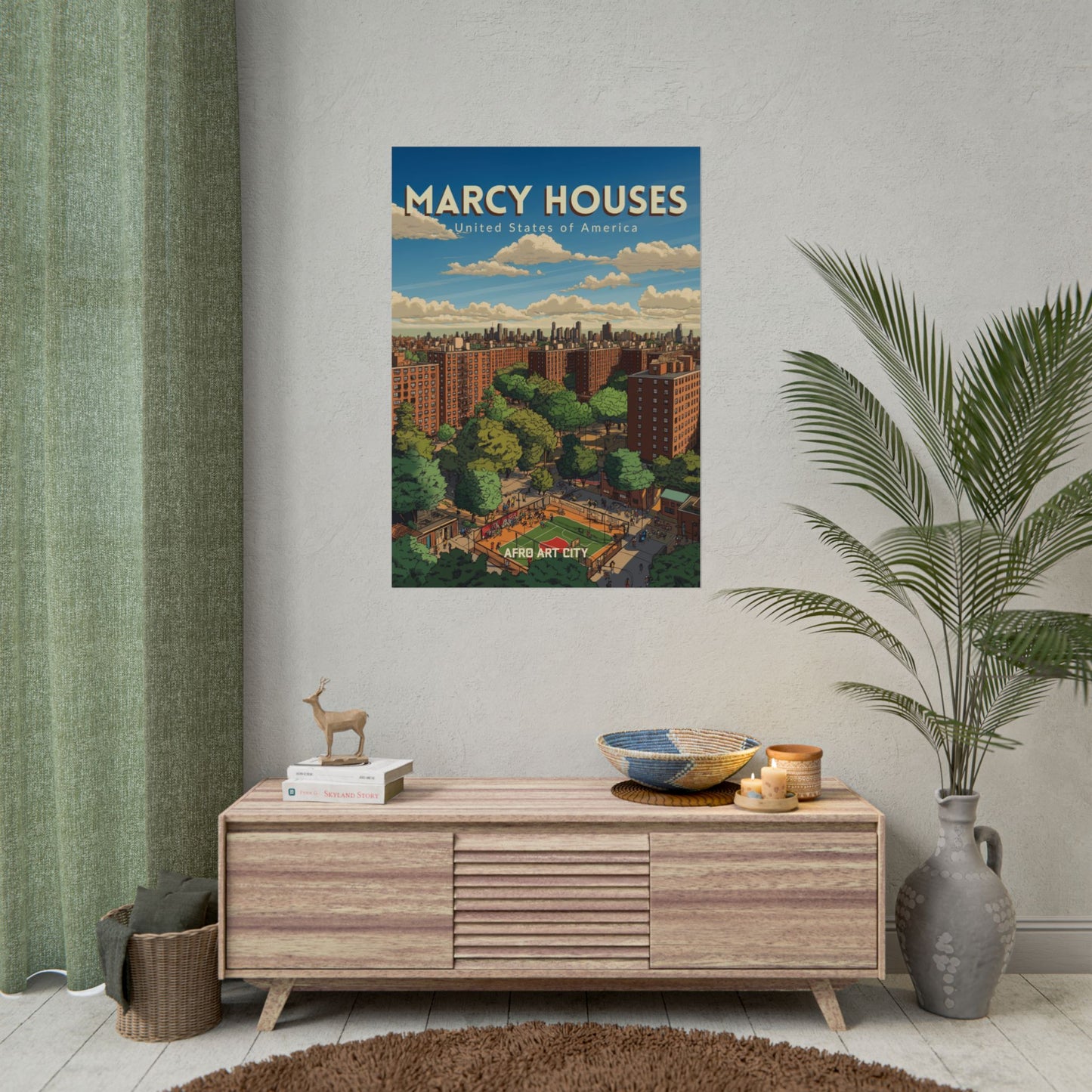 🇺🇸 United States - Marcy Houses, NY ｜ Poster