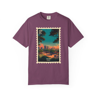 Zimbabwe - Harare | Postcards Travel T-Shirt