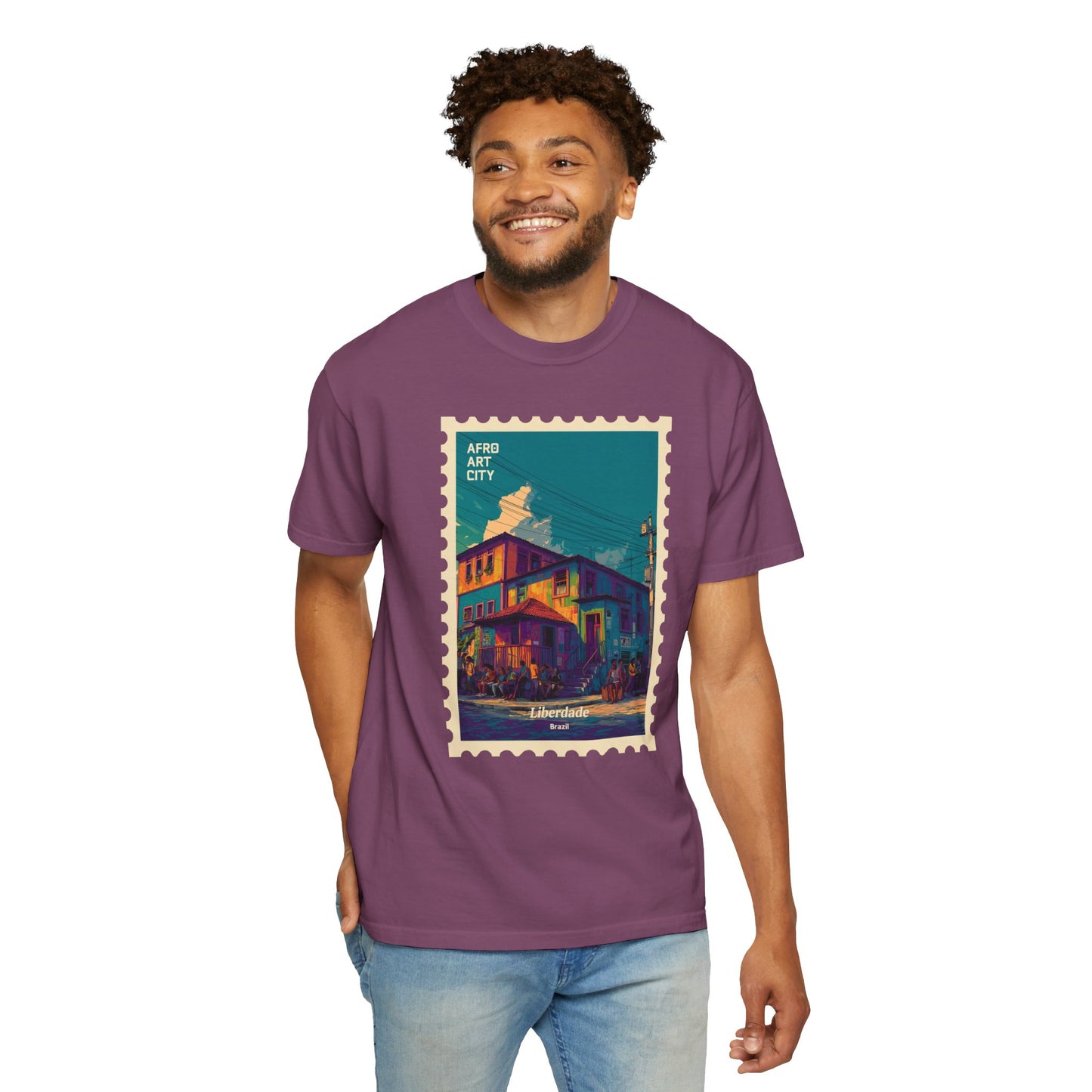 Brazil - Salvador, Liberdade | Postcards Travel T-Shirt