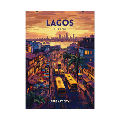 🇳🇬 Nigeria - Lagos ｜ Poster