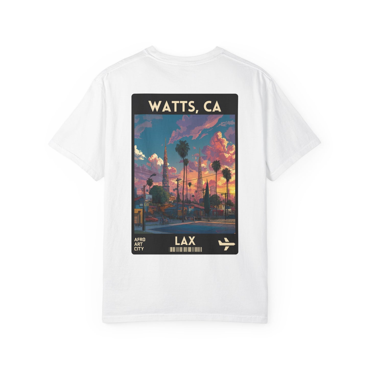United States - California, Watts | Heritage Travel T-Shirt