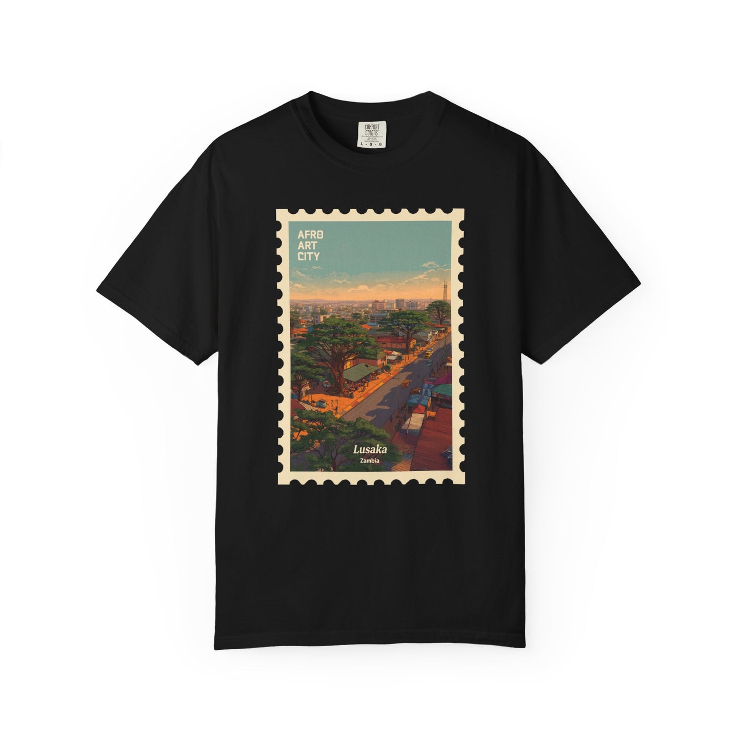 Zambia - Lusaka  |  Postcards Travel T-Shirt