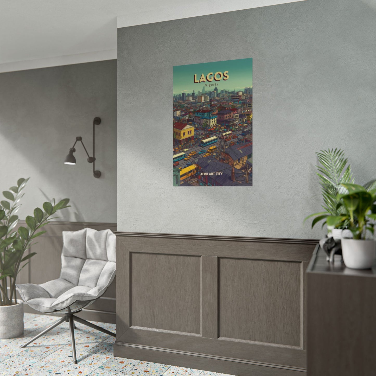 Nigeria - Lagos ｜ Poster
