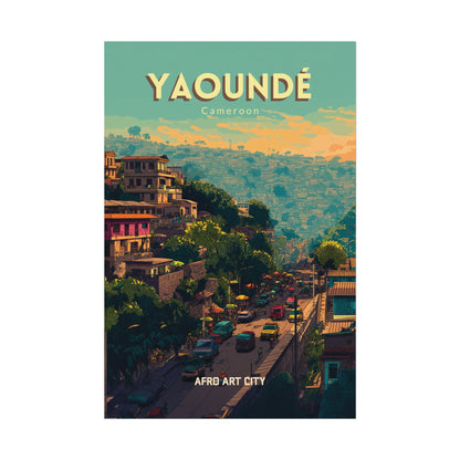 🇨🇲 Cameroon - Yaoundé ｜ Poster