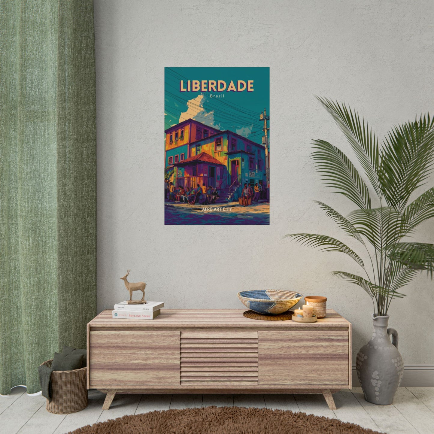 Brazil - Salvador, Liberdade｜Poster