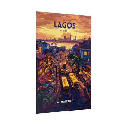 🇳🇬 Nigeria - Lagos ｜ Poster