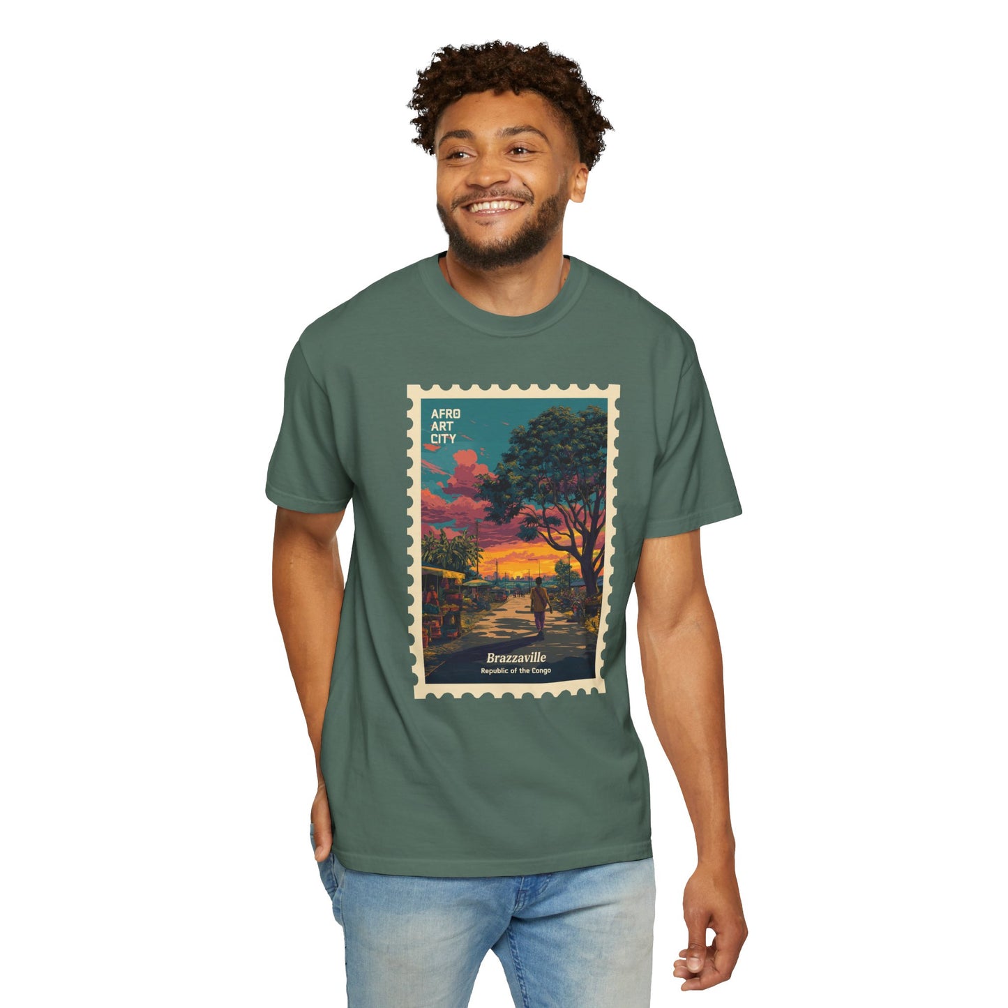 Congo - Brazzaville | Postcards Travel T-Shirt