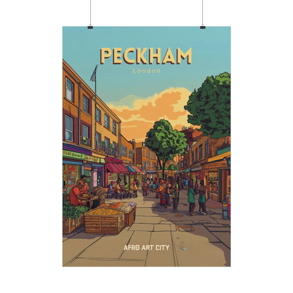 🇬🇧 United Kingdom - Peckham ｜ Poster