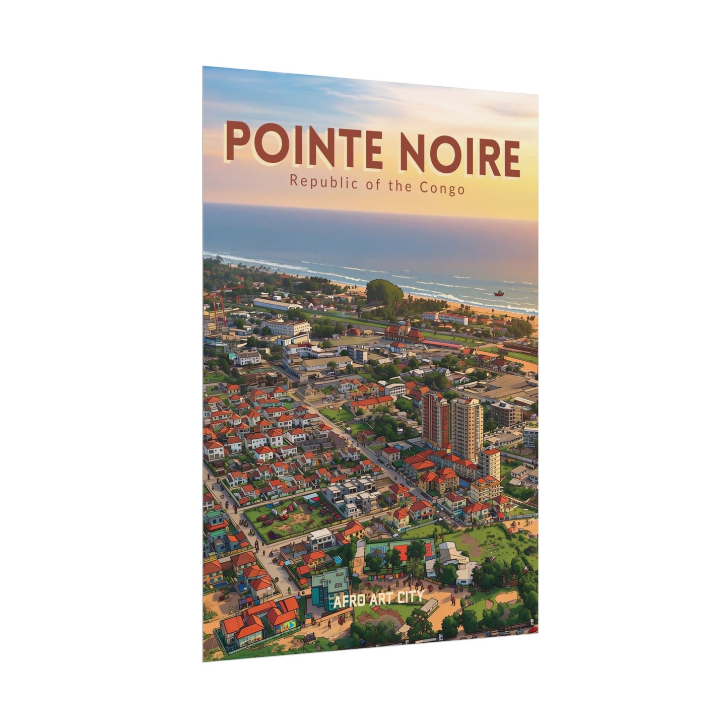 🇨🇬 Congo - Pointe Noire ｜ Poster