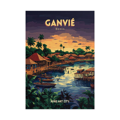 🇧🇯 Bénin - Ganvié ｜ Poster
