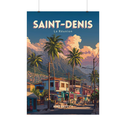 La Réunion - Saint-Denis｜Poster