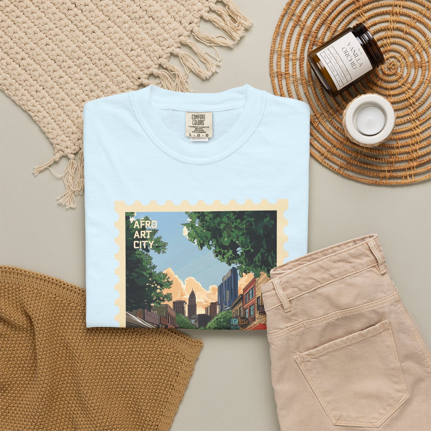United States - Georgia, Sweet Auburn | Postcards Travel T-Shirt