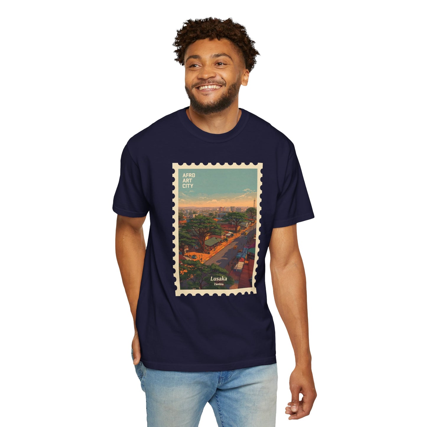 Zambia - Lusaka  |  Postcards Travel T-Shirt