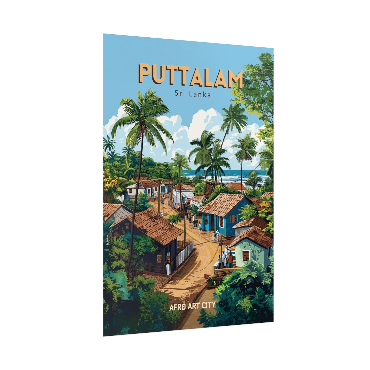 🇱🇰 Sri Lanka - Puttalam ｜ Poster