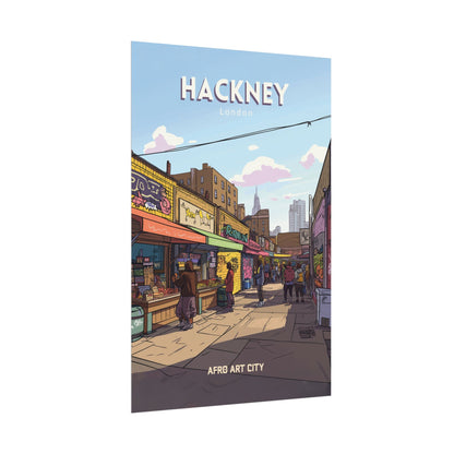 🇬🇧 United Kingdom - Hackney ｜ Poster