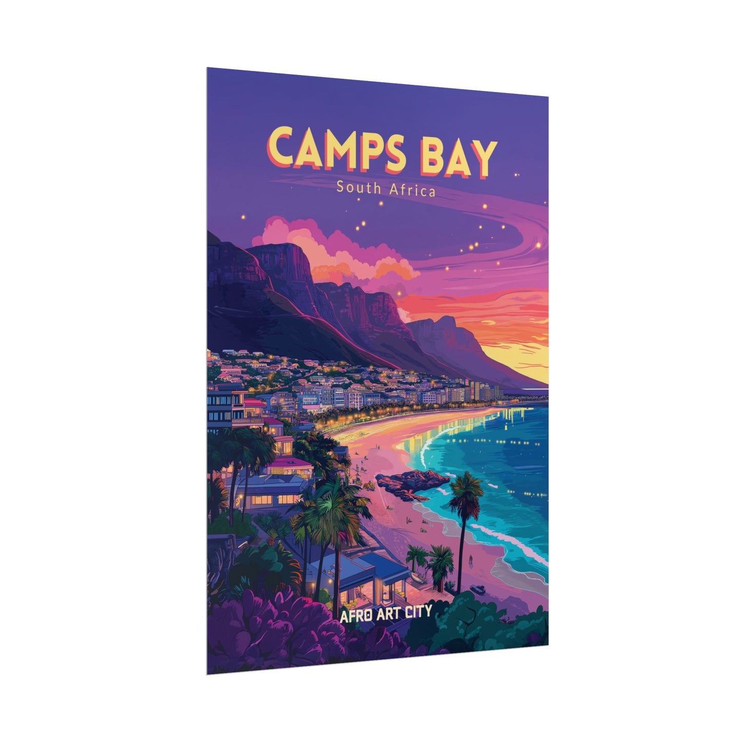 🇿🇦 South Africa - Camps Bay ｜ Poster