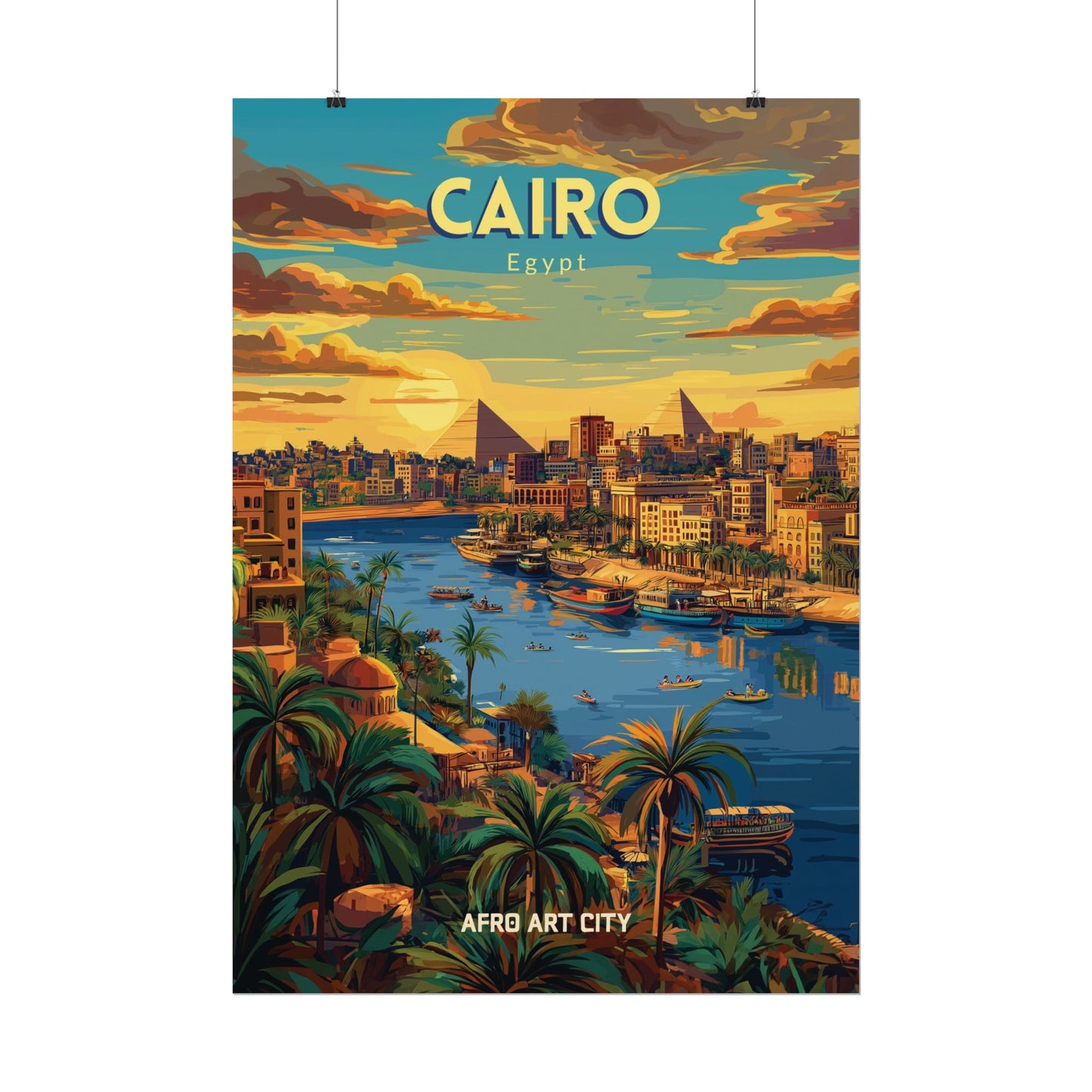 🇪🇬 Egypt - Cairo ｜ Poster