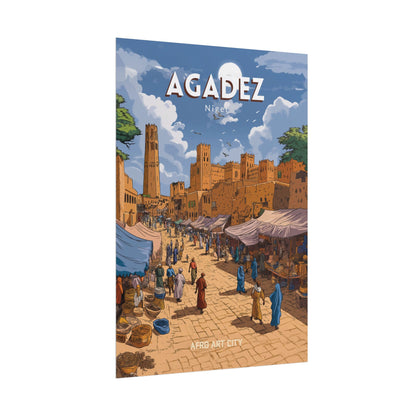 Niger - Agadez ｜ Poster