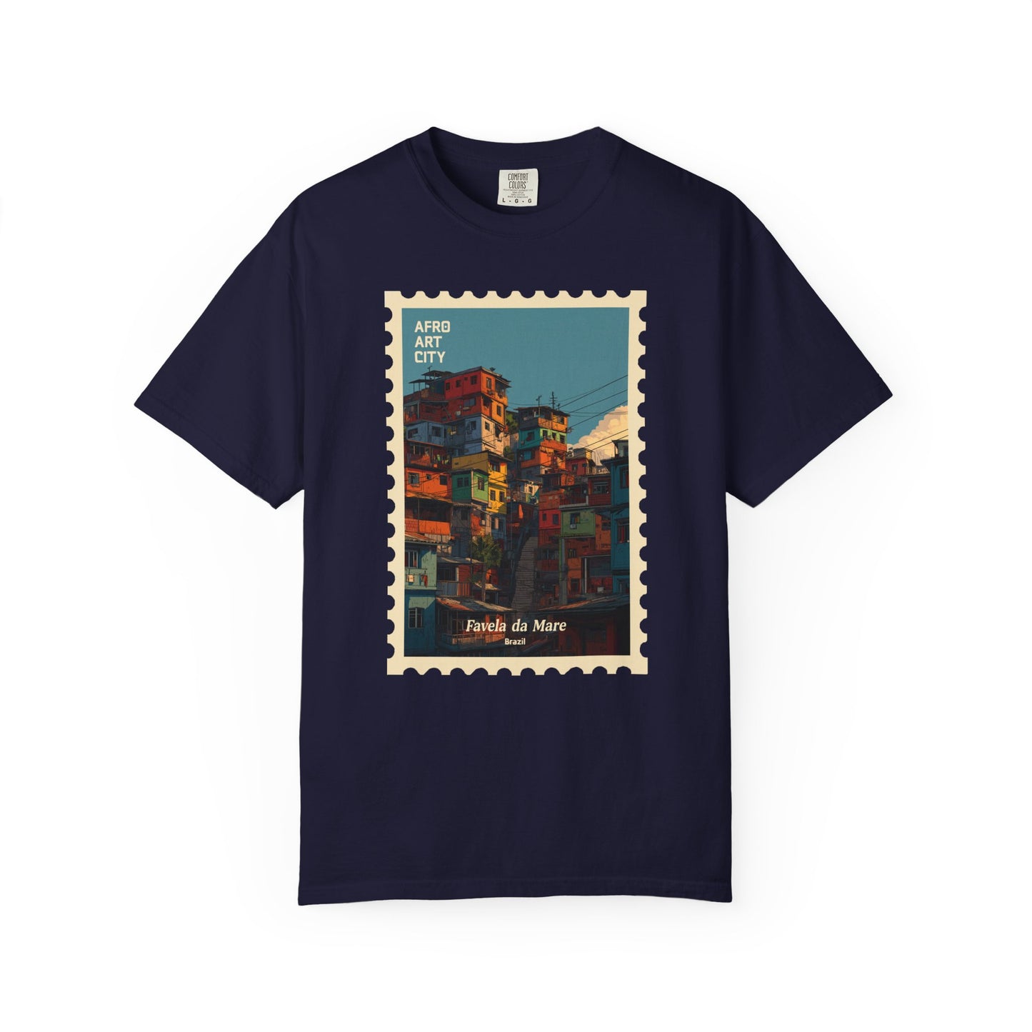 Brazil - Rio de Janeiro, Favela da Maré | Postcards Travel T-Shirt