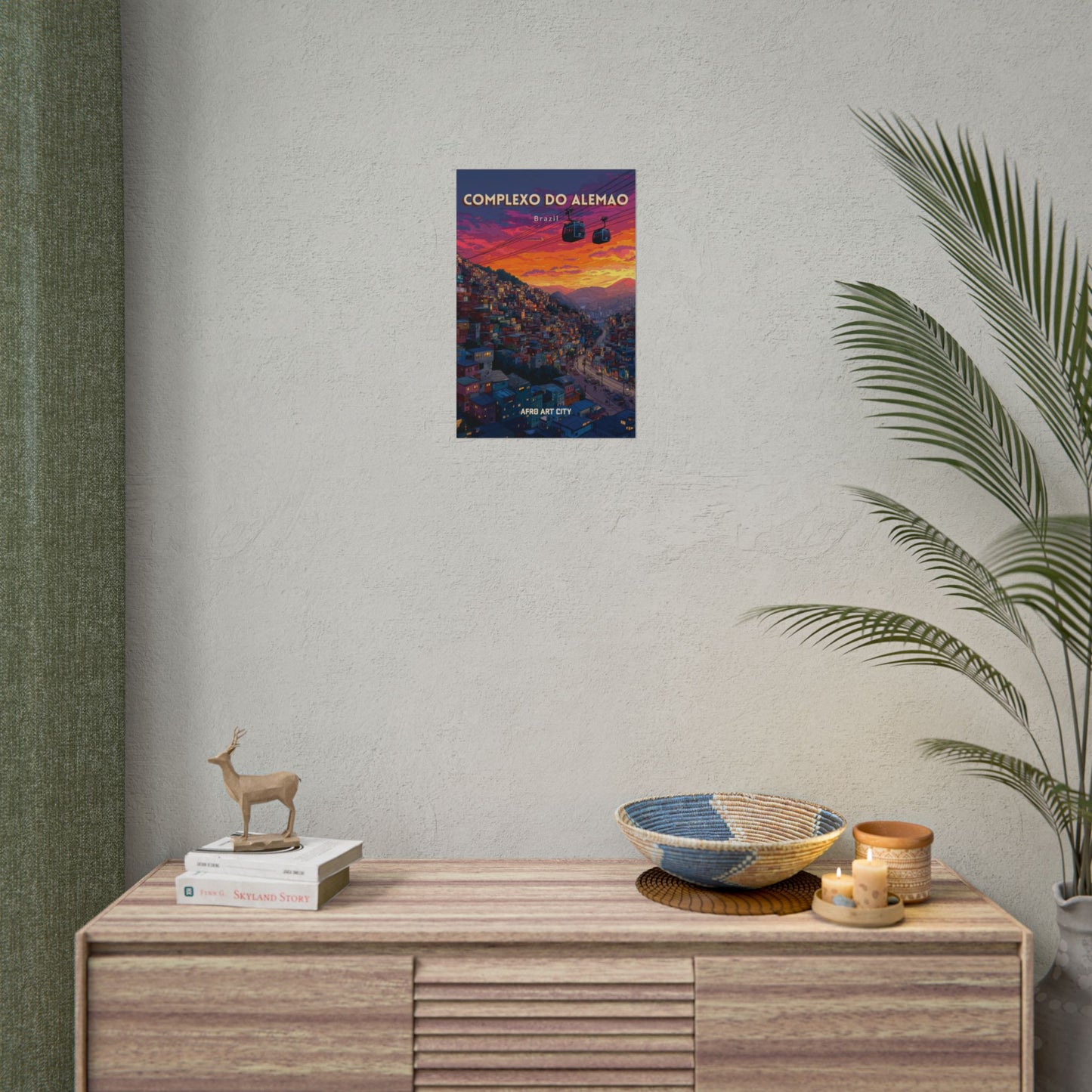 Brazil - Rio de Janeiro, Complexo do Alemao ｜ Poster