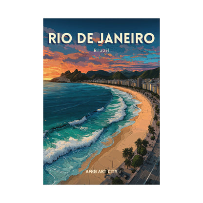 🇧🇷 BRAZIL - Rio de Janeiro ｜ Poster