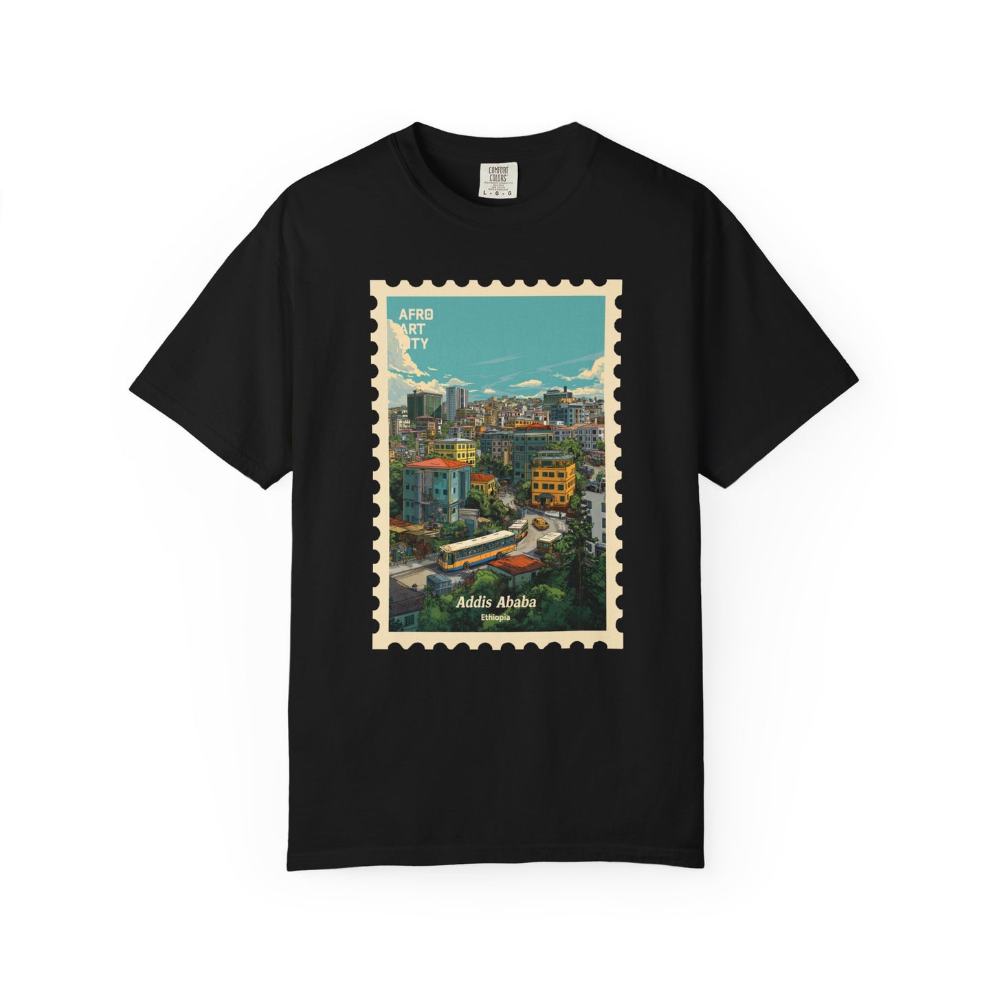 Ethiopia - Addis Ababa  |  Postcards Travel T-Shirt