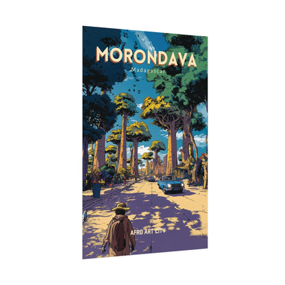 🇲🇬 Madagascar - Morondava｜Poster