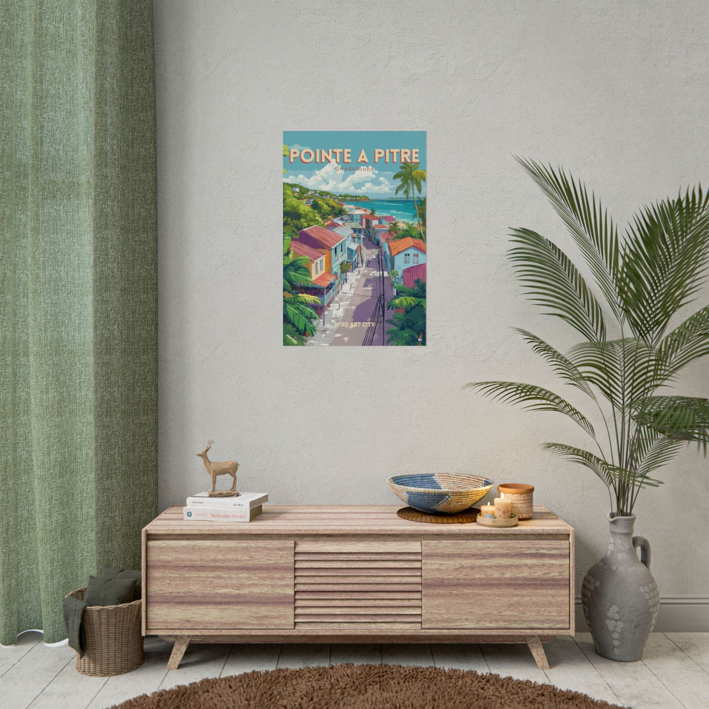 🇬🇵 Guadeloupe - Pointe-à-Pitre ｜ Poster