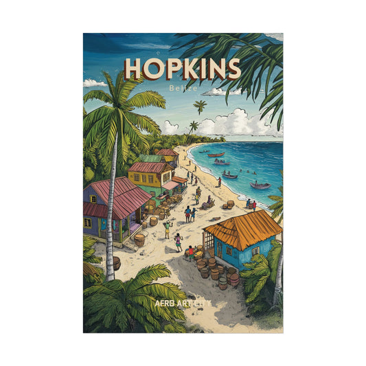Belize - Hopkins｜Poster