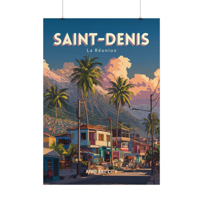 La Réunion - Saint-Denis｜Poster